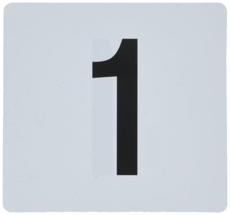 Winco 1-100 Plastic Table Numbers - Image 1
